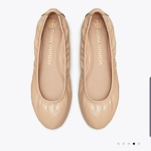 Tory Burch Eddie Patent Ballet Flats